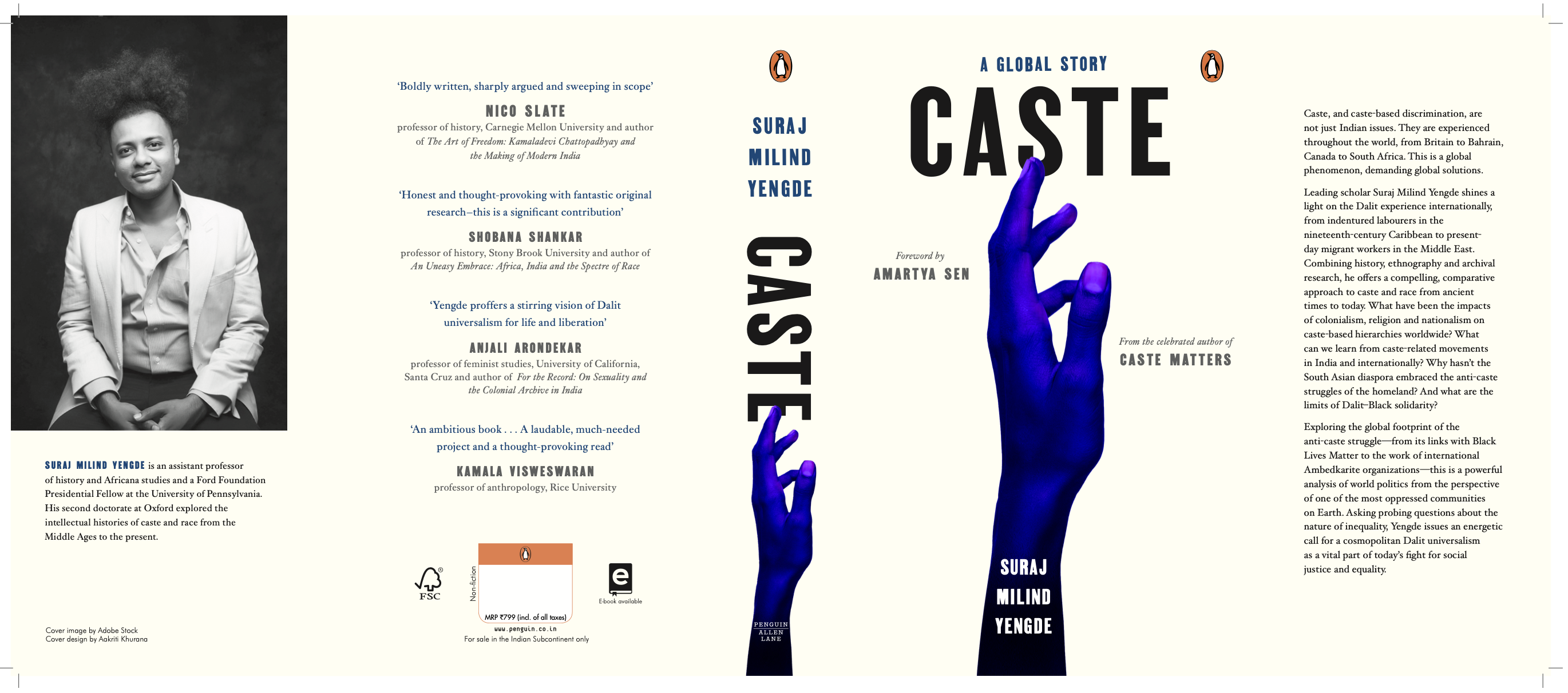 The cover image of Caste A Global Story 